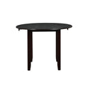  New Classic Furniture Gia D1701-40S-EBY 42" Dining Drop Leaf Table W/2 Chairs - Ebony IMAGE 4