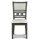  New Classic Furniture Gia D1701-40S-GRY 42" Dining Drop Leaf Table W/2 Chairs - Gray IMAGE 8
