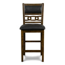  New Classic Furniture Gia D1701-42S-BRN 42" Counter Drop Leaf Table W/2 Chairs - Brown IMAGE 7