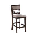  New Classic Furniture Gia D1701-542-CHY 5 pc 42" Square Counter Table & 4 Chairs - Cherry IMAGE 7