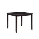  New Classic Furniture Gia D1701-542-EBY 5pc 42" Square Counter Table & 4 Chairs - Ebony IMAGE 3