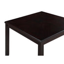  New Classic Furniture Gia D1701-542-EBY 5pc 42" Square Counter Table & 4 Chairs - Ebony IMAGE 5