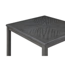  New Classic Furniture Gia D1701-542-GRY 5 pc 42" Square Counter Table & 4 Chairs - Gray IMAGE 5