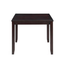  New Classic Furniture Gia D1701-548-EBY 5 pc 48" Rectangular Dining Table & 4 Chairs - Ebony IMAGE 5