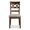  New Classic Furniture Cori D1719-50S-CHY 5 pc Round Dining Set - Cherry IMAGE 5