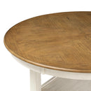  New Classic Furniture Cori D1719-52S-BSQ 5 pc Counter Dining Set - Bisque/Brown IMAGE 3