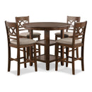  New Classic Furniture Cori D1719-52S-CHY 5 pc Counter Dining Set - Cherry IMAGE 8