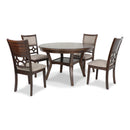  New Classic Furniture Mitchell D1763-50S-CHY 5 pc Dining Set - Cherry IMAGE 8
