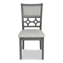  New Classic Furniture Mitchell D1763-50S-GRY 5 pc Dining Set - Gray IMAGE 5