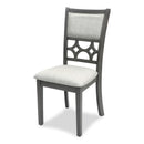  New Classic Furniture Mitchell D1763-50S-GRY 5 pc Dining Set - Gray IMAGE 6