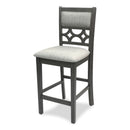  New Classic Furniture Mitchell D1763-52S-GRY 5 pc Counter Dining Set - Gray IMAGE 6