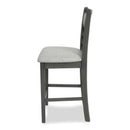  New Classic Furniture Mitchell D1763-52S-GRY 5 pc Counter Dining Set - Gray IMAGE 7