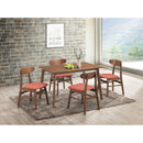  New Classic Furniture Morocco D331-10 47" Rectangle Dining Table - Walnut Brown IMAGE 6