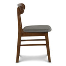 New Classic Furniture Morocco D331-20-DGR Dining Chair w/Dark Gray Seat Cushion IMAGE 3
