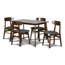  New Classic Furniture Morocco D331-20-DGR Dining Chair w/Dark Gray Seat Cushion IMAGE 5