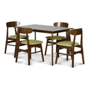  New Classic Furniture Morocco D331-20-GRN Dining Chair w/Green Seat Cushion IMAGE 4