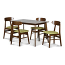  New Classic Furniture Morocco D331-20-GRN Dining Chair w/Green Seat Cushion IMAGE 5