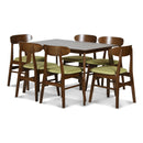  New Classic Furniture Morocco D331-20-GRN Dining Chair w/Green Seat Cushion IMAGE 6