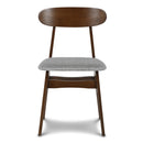  New Classic Furniture Morocco D331-20-GRY Dining Chair w/Light Gray Seat Cushion IMAGE 1
