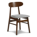  New Classic Furniture Morocco D331-20-GRY Dining Chair w/Light Gray Seat Cushion IMAGE 2