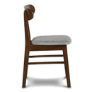  New Classic Furniture Morocco D331-20-GRY Dining Chair w/Light Gray Seat Cushion IMAGE 3