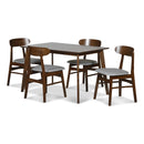  New Classic Furniture Morocco D331-20-GRY Dining Chair w/Light Gray Seat Cushion IMAGE 5