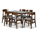  New Classic Furniture Morocco D331-20-GRY Dining Chair w/Light Gray Seat Cushion IMAGE 6