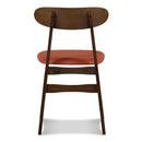  New Classic Furniture Morocco D331-20-ORG Dining Chair w/Orange Seat Cushion IMAGE 3