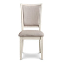  New Classic Furniture Amy D3651-50S-BSQ 5 pc Dining Set - 2 Tone Bisque IMAGE 6