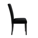  New Classic Furniture Celeste D400-20-BLK Dining Chair - Black IMAGE 3