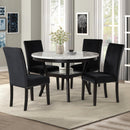  New Classic Furniture Celeste D400-20-BLK Dining Chair - Black IMAGE 8
