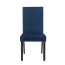  New Classic Furniture Celeste D400-20-BLU Dining Chair - Blue IMAGE 1
