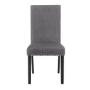  New Classic Furniture Celeste D400-20-GRY Dining Chair - Gray IMAGE 1