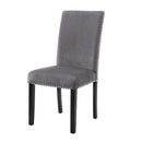  New Classic Furniture Celeste D400-20-GRY Dining Chair - Gray IMAGE 2