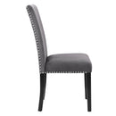  New Classic Furniture Celeste D400-20-GRY Dining Chair - Gray IMAGE 3