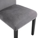  New Classic Furniture Celeste D400-20-GRY Dining Chair - Gray IMAGE 5