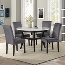  New Classic Furniture Celeste D400-20-GRY Dining Chair - Gray IMAGE 8