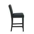  New Classic Furniture Celeste D400-22-BLK Counter Height Chair - Black IMAGE 3