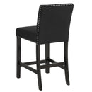  New Classic Furniture Celeste D400-22-BLK Counter Height Chair - Black IMAGE 4