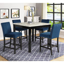  New Classic Furniture Celeste D400-22-BLU Counter Height Chair - Blue IMAGE 9