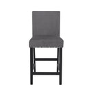  New Classic Furniture Celeste D400-22-GRY Counter Height Chair - Gray IMAGE 1