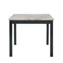  New Classic Furniture Celeste D400-52S-BLU 5 pc 42" Marble Counter Table & 4 Chairs - Blue IMAGE 2