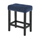  New Classic Furniture Celeste D400-B3S-BLU Theater Bar Table w/ 3 Stools - Blue IMAGE 6