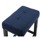  New Classic Furniture Celeste D400-B3S-BLU Theater Bar Table w/ 3 Stools - Blue IMAGE 7