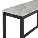  New Classic Furniture Celeste D400-B3S-GRY Theater Bar Table w/ 3 Stools - Gray IMAGE 4