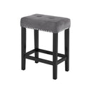  New Classic Furniture Celeste D400-B3S-GRY Theater Bar Table w/ 3 Stools - Gray IMAGE 6