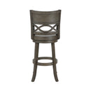  New Classic Furniture Manchester S1128-BS-FG 29" Bar Stool - Antique Gray W/ Fabric Seat IMAGE 3