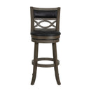  New Classic Furniture Manchester S1128-BS-PG 29" Bar Stool - Antique Gray W/ PU Seat IMAGE 1