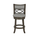  New Classic Furniture Manchester S1128-CS-FG 24" Counter Stool - Antique Gray W/ Fabric Seat IMAGE 1