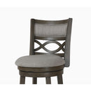  New Classic Furniture Manchester S1128-CS-FG 24" Counter Stool - Antique Gray W/ Fabric Seat IMAGE 4
